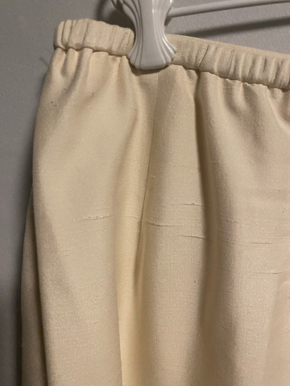 Jones New York Light Cream Pencil Skirt - Picture 6 of 8